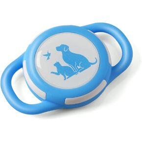 Airtag Dog Collar Holder for Apple Airtag Silicone Case Black M