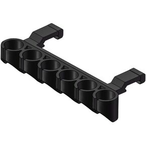 Gotical | Combo of 2 | Side Saddle 12 Gauge Shotgun Shell Holder & Tactical Holographic Reflex Red Green Dot Sight 4 Type Reticle | Shotgun Shell Carrier for Shotguns with Picatinny Rail