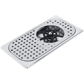 Cup Washing 114mm Diameter 201 Stainless Steel Machine Rinser Pitcher Drain and Drip Tray for Bar Coffee Shop G1/2in