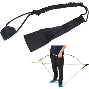 TOPARCHERY Bow Stringer Tool for Recurve Bow and Longbow Accessories with Universal Fit Nylon String and Nonslip Design for Safe Stringing