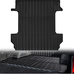 OEDRO Floor Mats Compatible with 2019-2024 Chevrolet Silverado 1500/Sierra1500 Double Cab with 1st Bench Seats, NO Rear Underseat Storage Box, Custom Fit 2 Row Floor Liner Set