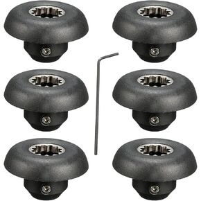 Drive Socket Replacement for Vita-mix, 6Pcs 891 802 Blender Parts and 1 Wrench for Vita-mix Professional Series 750 Parts Blenders 5200 5006 5012 5057 5062 Series and Most Vita-mix Commercial Machines