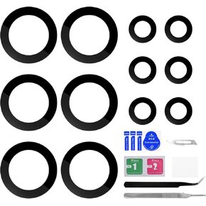 Rear Camera Lens Replacement for Samsung Galaxy A32 5G - Back Camera Glass Lens with Adhesive Full Fix Tool Repair Kit Tweezers Dust Cloth Dust Cloth for SM-A326U A326U1 A326A A326W