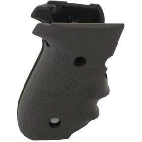 Hogue SIG P228 Rubber Grips with Finger Grooves, Olive Drab Green