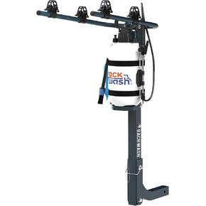 Bike Rack for Car and Truck - and Wash System - Standard 2 Inch Tow Hitch Bike Rack - Includes Degreaser Sprayer and Wash Solution - Great Bike Rack for SUV and Trucks