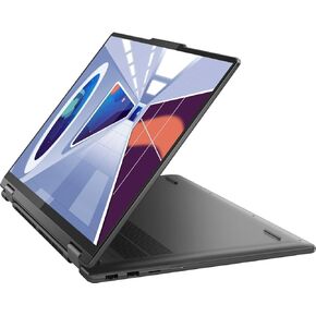 Lenovo Yoga 7i 16" WUXGA 2-in-1 Touch Laptop, Intel 13th Generation Core i5-1335U Processor, 4.6GHz, 10-core, 8GB RAM 512GB SSD, Backlit KB, Fingerprint, WiFi 6E, Win11, Storm Grey, W/GaLiMu