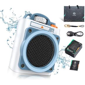 Muzen Portable Bluetooth Speaker, Wild GO IPX5 Waterproof Speaker, Small Bluetooth Speaker, Loud Stereo Sound,Best Wireless Speakers for Outdoor Travel Camping