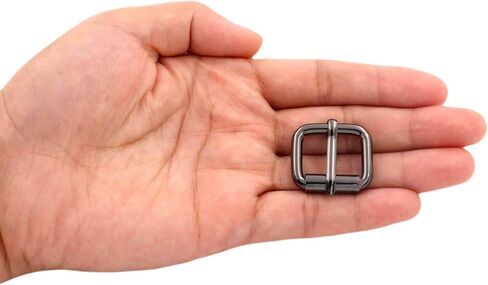BIKICOCO Roller Buckle, 3/4 Inches Heel Rolling Bar Buckles for Bags Leather Webbing Straps in Saudi Arabia