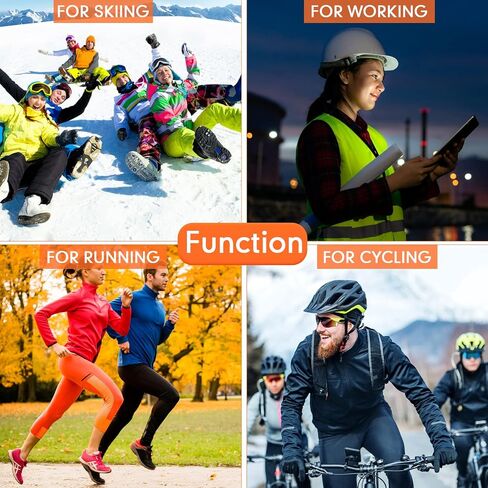 9 Pcs Reflective Knit Hat Safety Beanies High Visibility Warm Winter Hat Reflective Running Gear Neon Knit Hat with 360° Stretchable Reflective Stripe for Men Women Night Running, Hiking, Climbing in Saudi Arabia