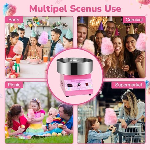 Cotton Candy Machine Commercial Cotton Candy Machine With Stainless Steel Construction Easy-to-Use Controls For Endless Cotton Candy,Blue in Saudi Arabia