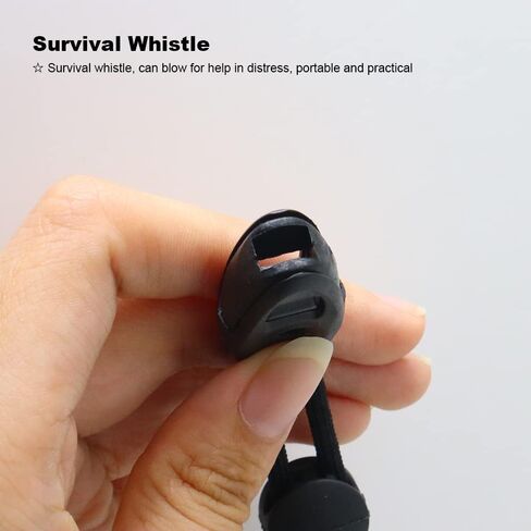 Signal Mirror, Survival Mirror with Whistle, Emergency Reflective Mirror, Signal Mirror Survival, Rescue Survival Reflective Mirror for Hiking, Camping in Kuwait