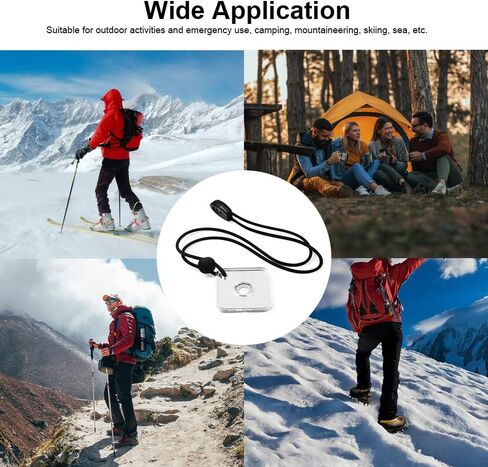 Signal Mirror, Survival Mirror with Whistle, Emergency Reflective Mirror, Signal Mirror Survival, Rescue Survival Reflective Mirror for Hiking, Camping in Kuwait