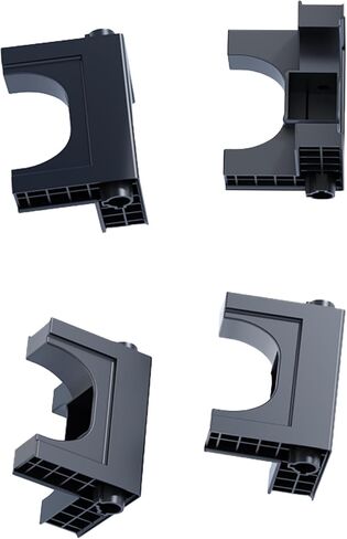 Reptile Terrarium Stackers V1, 3" Reptile Tank Accessories Spacers, ONLY for Phailozoo Collection 50/85 Gallon Reptile Tanks 4Pcs in Kuwait