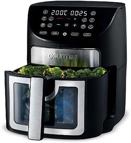 مقلاة هوائية رقمية نافذة جورميا سعة 6.7 لتر / 7 كيو تي in Kuwait