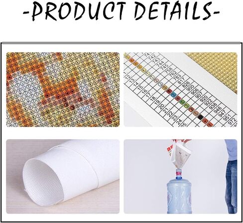 MVVMTOP 5D Diamond Painting Kits for Adults Highland Cow and Flower Diamond Art Kits, Full Drill DIY Crystal Rhinestone Paintings for Home Wall Decor, 12x16 Inches in Kuwait