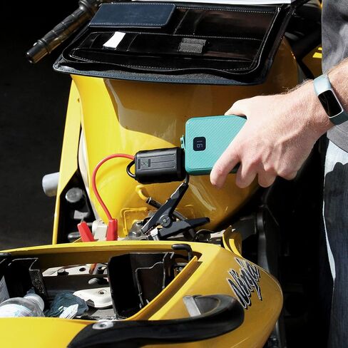 Limitless AutoBoost Portable Car Jump Starter 400A Peak (Up to 8-Cylinder, 5.0-Liter Gas), 6000mAh Power Bank and 3-Mode Flashlight (Evergreen) in Saudi Arabia