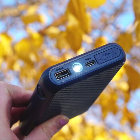 Limitless AutoBoost Portable Car Jump Starter 400A Peak (Up to 8-Cylinder, 5.0-Liter Gas), 6000mAh Power Bank and 3-Mode Flashlight (Evergreen) in Saudi Arabia