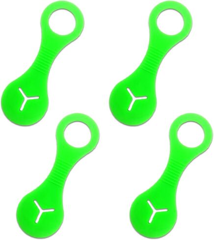 4 عبوات من حوامل أكياس فضلات الكلاب للمقاود، حامل أكياس النفايات بدون استخدام اليدين، حامل أكياس فضلات المقود، حامل حقيبة جرو الحيوانات الأليفة، مشبك مقود حقيبة فضلات الكلاب (أخضر) in Kuwait