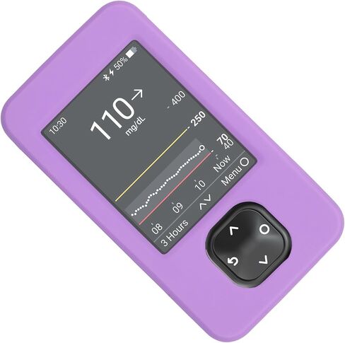 حافظة سيليكون لجهاز استقبال Dexcom G7 (أرجواني) in Kuwait