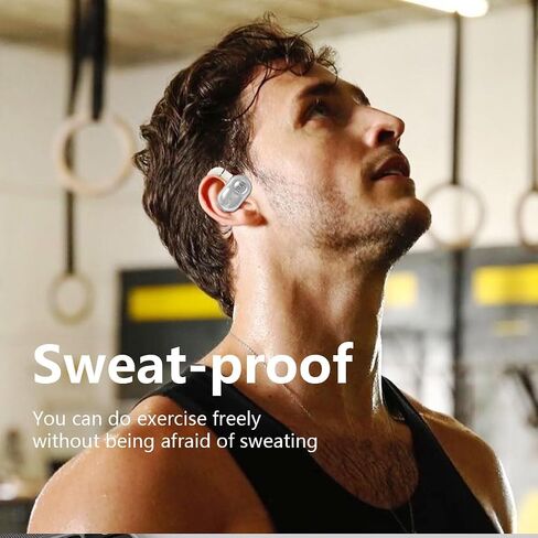 True Open Ear Wireless Headphones,Dual-Axis Design with 45° and 55° Multi-Angle Adjustment,Bluetooth 5.4 Earbuds Lightweight Snug Fit Perfect for Running Hiking Driving (Black, JR02) in Saudi Arabia