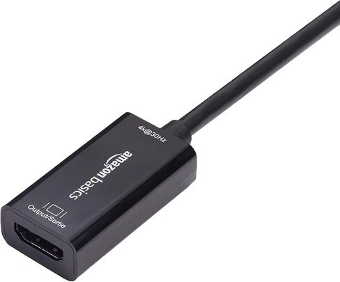 Amazon Basics Mini DisplayPort to HDMI Adapter (4k@30Hz) in Saudi Arabia