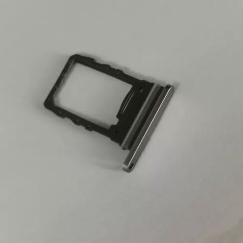SIM Card Tray Holder Slot Replacement Compatible with Samsung Galaxy Z Flip 6 F7410 (Silver) in Saudi Arabia