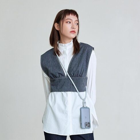 bitplay Urban Lite Strap 8mm, Light Grey - Adjustable Strap/Lanyard for Wander Case/iPhone/Android Cases in Saudi Arabia
