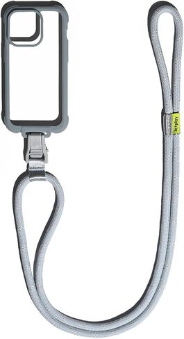 bitplay Urban Lite Strap 8mm, Light Grey - Adjustable Strap/Lanyard for Wander Case/iPhone/Android Cases in Saudi Arabia