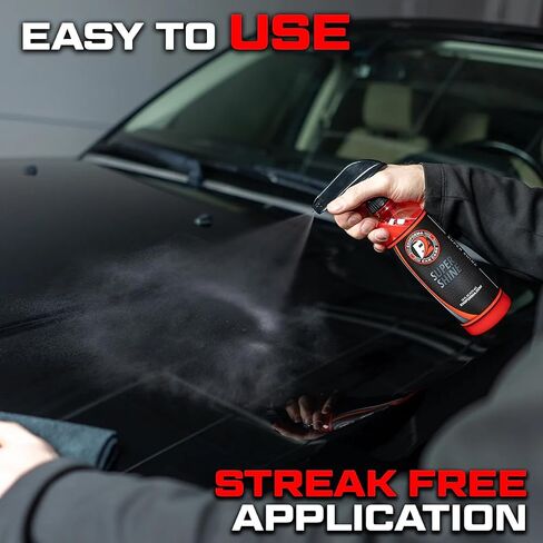 ExoForma Super Shine - High Gloss & Quick Shine Spray For Cars - Car Care Products - Cleaning Spray & Quick Gloss Finish - Easy & Quick to Apply Supper Shine Spray & High Gloss Detail Spray in Kuwait