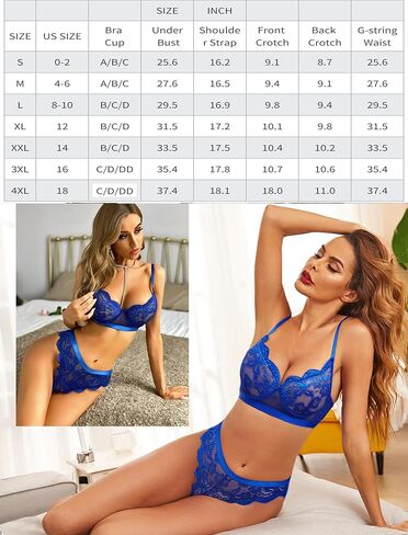 Avidlove Sexy Lingerie Set for Women with Underwire 2 Piece Lace Lingerie Set Bra and Panty Sets Dark Green L in Kuwait