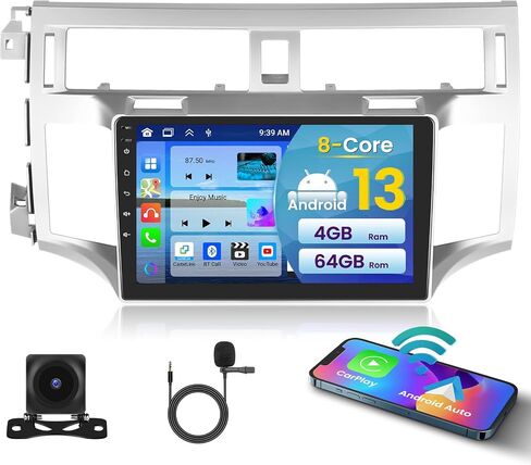 [8 Core 6G+128G] Inefala for Toyota Avalon 2005-2010 Android Car Radio Stereo, 9" HD Touchscreen Head Unit with Wireless Carplay & Android Auto - GPS/WiFi 32EQ DSP 59UI SWC MIC Backup Camera in Saudi Arabia