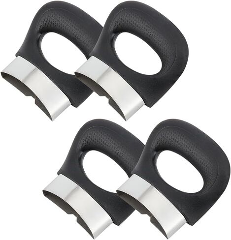 4pcs Pressure Cooker Handle Pot Side Handle Replacement Part Pot Handle Set Pan Cooker Steamer Sauce Pot Short Handle Anti Scalding Cookware for Metal Pressure Pan 1 or 2 or 3 Hole Type in Saudi Arabia