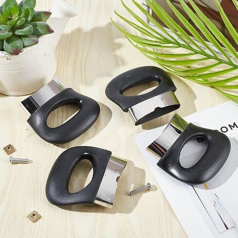 4pcs Pressure Cooker Handle Pot Side Handle Replacement Part Pot Handle Set Pan Cooker Steamer Sauce Pot Short Handle Anti Scalding Cookware for Metal Pressure Pan 1 or 2 or 3 Hole Type in Saudi Arabia
