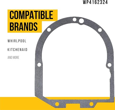 حشية علبة ناقل الحركة WP4162324 4162324 - متوافقة مع أجزاء خلاط Whirlpool KitchenAid - تحل محل AP6009161 4169822 557511 PS11742306 - مناسبة تمامًا للخلاطات الحاملة، مصنوعة من مواد متينة in Kuwait