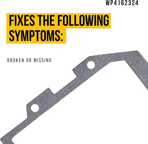 حشية علبة ناقل الحركة WP4162324 4162324 - متوافقة مع أجزاء خلاط Whirlpool KitchenAid - تحل محل AP6009161 4169822 557511 PS11742306 - مناسبة تمامًا للخلاطات الحاملة، مصنوعة من مواد متينة in Kuwait