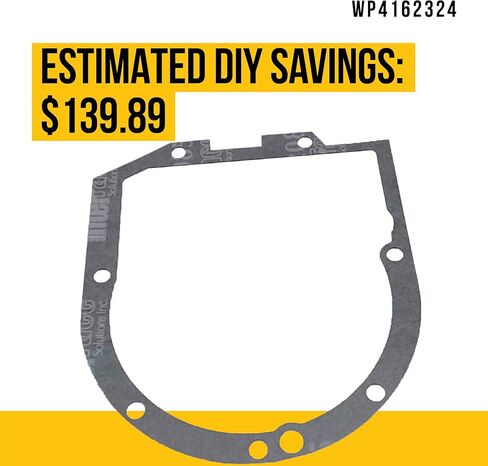 حشية علبة ناقل الحركة WP4162324 4162324 - متوافقة مع أجزاء خلاط Whirlpool KitchenAid - تحل محل AP6009161 4169822 557511 PS11742306 - مناسبة تمامًا للخلاطات الحاملة، مصنوعة من مواد متينة in Kuwait