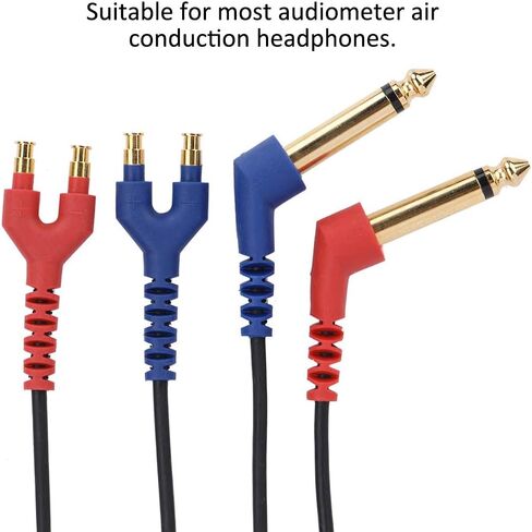 كابل سماعة رأس مقياس الصوت لسماعات الرأس TDH39، DD45 مع صوت ثابت واستخدام مريح لاختبار توصيل الهواء وفحصه in Kuwait