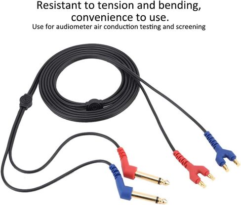 كابل سماعة رأس مقياس الصوت لسماعات الرأس TDH39، DD45 مع صوت ثابت واستخدام مريح لاختبار توصيل الهواء وفحصه in Kuwait