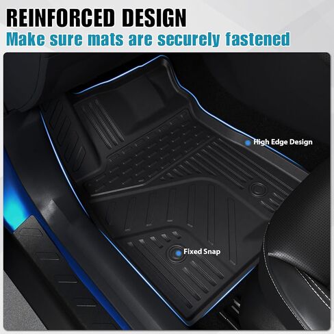 Cargo Mat for 2024 2025 Chevy Trax, All-Weather TPE Trunk Mat with Backrest Mat for Chevrolet Trax Accessories (Includes a Left Storage Mat) in Saudi Arabia