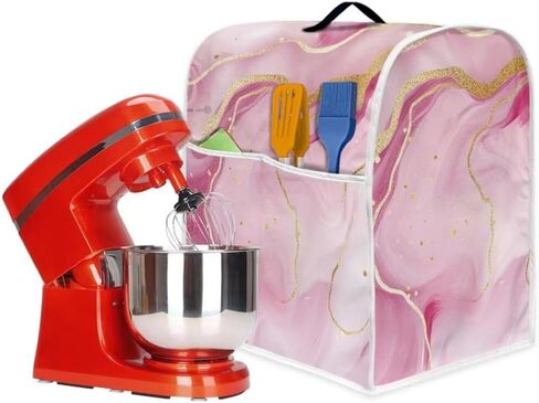 Coldinair Purple Stand Mixer Cover Compatible with 6-8 Quart,Dust Cover with Pockets for Kitchen Aid Mixer in Saudi Arabia