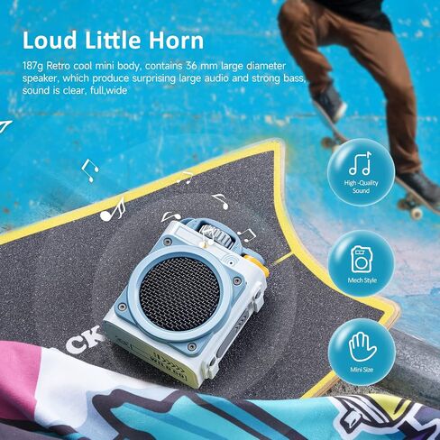 Muzen Portable Bluetooth Speaker, Wild GO IPX5 Waterproof Speaker, Small Bluetooth Speaker, Loud Stereo Sound,Best Wireless Speakers for Outdoor Travel Camping in Saudi Arabia