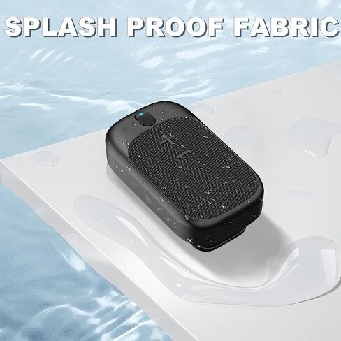 Oraolo Clip On Speaker, Wearable Wireless Bluetooth Speaker Built-in Mics for Hands-Free Calls and Music, Outdoor Speaker for Motorcycle, Bike, Hiking, Running, 18H Long Playtime in Kuwait