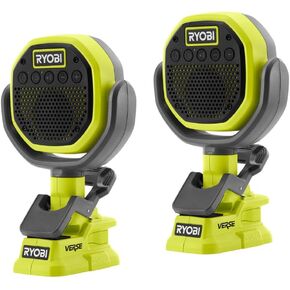 RYOBI 18V ONE+ Verse Clamp Speaker Set Tool Only