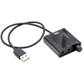 Syba USB 2.0 24 بت 96 كيلو هرتز DAC ومضخم سماعة الرأس مع 3 حاضر EQ Bass Boost 3.5 ملم وS/PDIF Windows/MacOS/Linux/Android PS3 PS4 in Kuwait