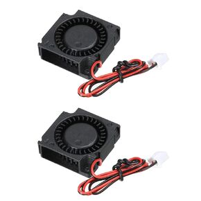 MECCANIXITY DC Brushless Cooling Blower Fan Cooler 3010 30x30x10mm Turbine Turbo Dual Ball Bearing Centrifugal Flow Blower DC24V 2 Pin for 3D Printer 2pcs