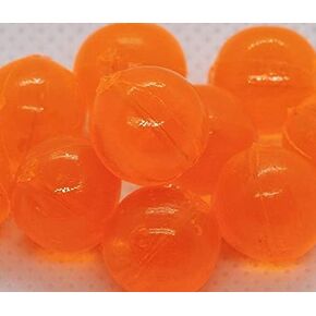 BnR Tackle SBNA10 Soft Beads, 10 mm, Natural, Neutral Buoyancy, 10/Pack