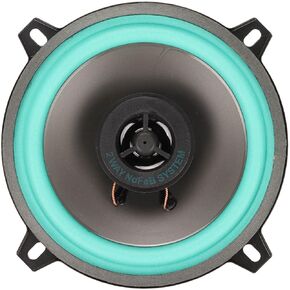 Cuifati 5 Inch Car Subwoofer, High Power Bass Surround Sound Stereo Speaker System Coaxial Car Speaker, 87dB for Car Stereo Systems