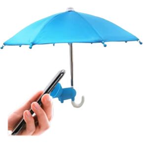 Phone Umbrella Suction Cup Stand,Phone for Sun Shad,Outdoor Anti-Glare Cell Cute Sunshade Holder，Car Navigation Shade Visor,Sun Hood Shield Block Glare (Black)