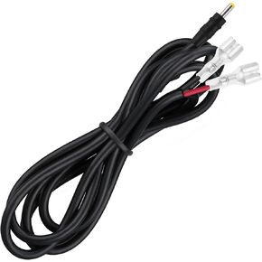 Trail Camera Power Cord,5.5x2.1mm DC Plug External Power Cable Compatible with Stealth Cam,Spypoint,Moultrie,Browning,Wildgame Innovations,Muddy,Black Gate (5.5x2.1mm(Chew Proof))
