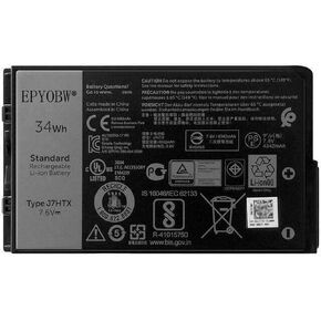 PKWVM Laptop Battery 95Wh 7922mAh 6-Cell 11.4V Compatible with Dell Precision 7550 7560 / Precision 7750 7760 Series C903V 0CR72X CR72X 068N03 0447VR
